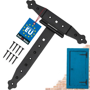 Záves altánku krížový čierny 250 mm