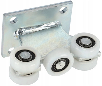 5 valčekový portálový vozík fi 43 pevný valčekový portálový vozík