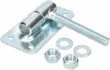 Nastaviteľný záves dverí s guľou ø 30 m18 priskrutkovaný