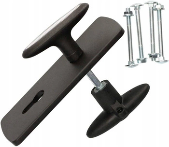 Rukoväť garážových dverí valec zámku garážových dverí