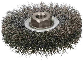 Drôtená kefa na kotúče 100 mm brúska m14