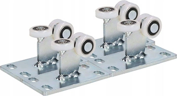 3 valčekový portálový vozík fi 25 pevný valčekový portál - 4 ks.