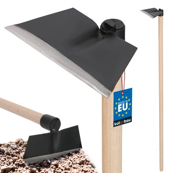 Kovaná lichobežníková motyka na kopanie 180x80 mm