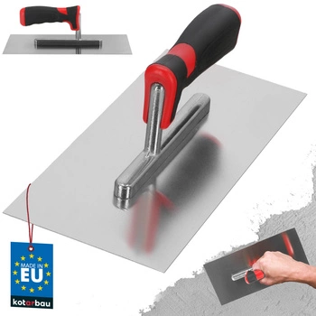 Hladidlo z nehrdzavejúcej ocele hladké 270 sádrové hladidlo rajberka