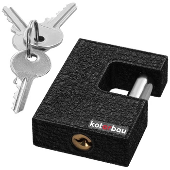 Visiaci zámok s kľúčom 60 mm