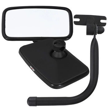 Univerzálne zrkadlo s ramenom na gombík pre traktor bagre 25x16,5 cm