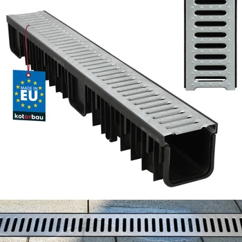 Lineárny odvodňovací žľab 1 m mriežkový kanál