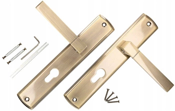 Kľučka dverí 90 mm dlhý hriadeľ pre sadu vložiek