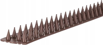 Plastové hroty pre vtáky holuby 50x4,5cm