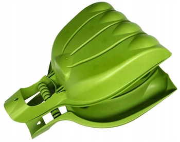 Zelená škrabka na lístie - 2 ks.