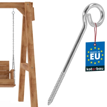 Výkyvný hák na drevo 230x10 mm