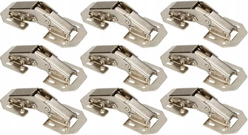 105 mm plechovkový nábytkový záves na skrine 10 kusov