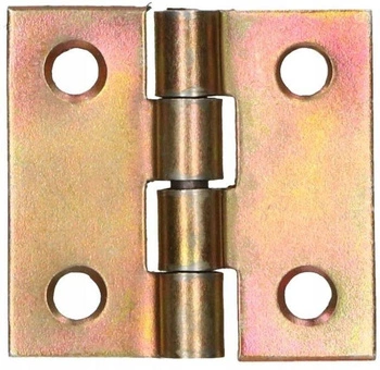 Nábytkový kovový opletený záves 25x25 mm