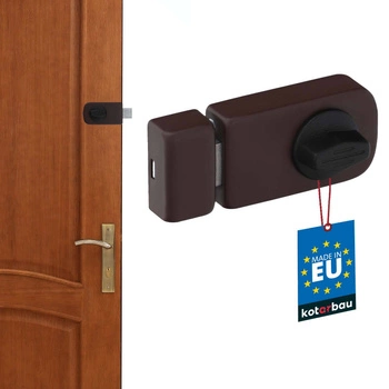 Zámok horných dverí hnedá 50 mm