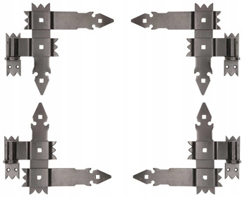 250 garážový rohový záves pre okenice