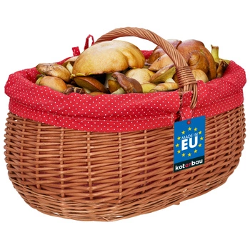 Prútený košík 47x31 cm