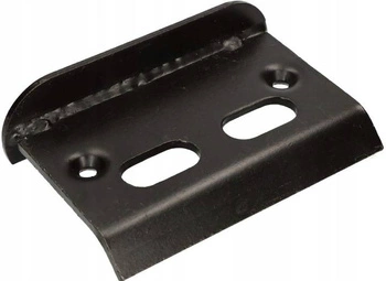 Omezovač odporu bránky háčik nárazník brány - Farba čierna