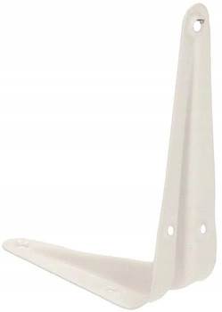 Držiak na policu 10x7,5 biely