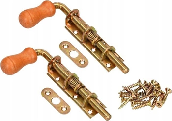 Zaisťovacia skrutka 150 mm pružinová pätka - 2 ks.