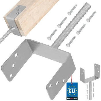 Základňa stĺpa s u-tyčou na osadenie 160 mm
