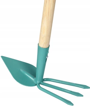 Motyka na kopanie srdcovka s vidlami 136 cm