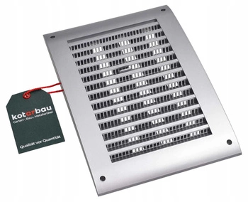 Vetracia mriežka uzavretá sieťkou 170x250mm