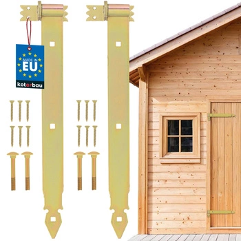 Záves na opasok ozdobný zlatý 500 mm sada 2 ks.