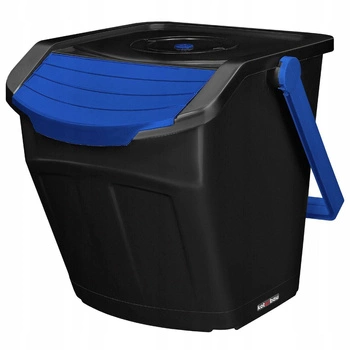 Odpadkový kôš na triedenie odpadu modrý 25l