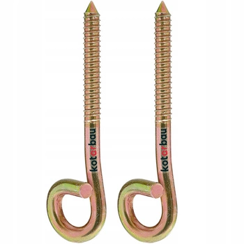 Výkyvný hák pre drevené trámy rukoväť skrutky m12 - 2 ks.