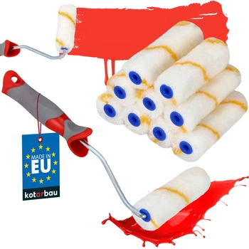 Maliarsky valček zlatá niť 11 cm náhradný - 10 ks.