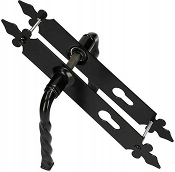 Rukoväť lilie pre bránu z kovaného železa 90 mm na vloženie