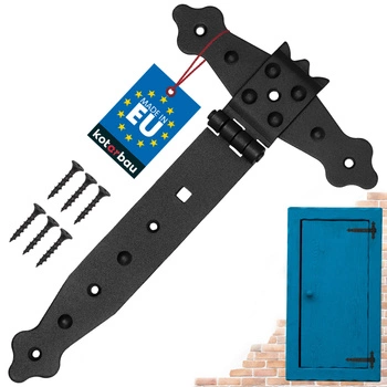 Záves altánku krížový čierny 200 mm