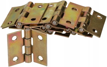 Nábytkový kovový opletený záves 25x25 mm - 25 ks.