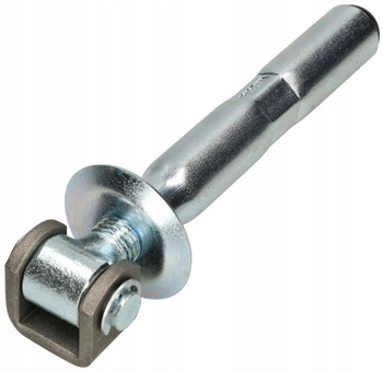 Nastaviteľný záves brány kotva+rozeta m20 fi27