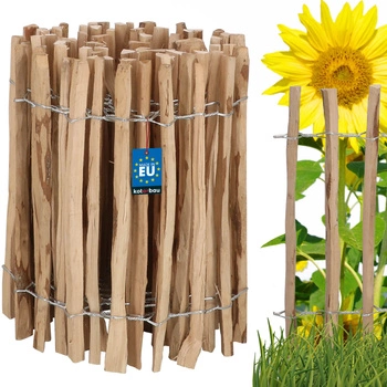 Plot z liesky oplotenie obruba palisáda bridlica 50 cm