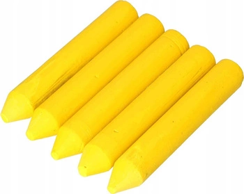 Krieda vodotesná žltá na pneumatiky sada 5 ks.