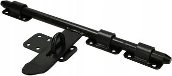 340 mm garážová brána úzka čierna