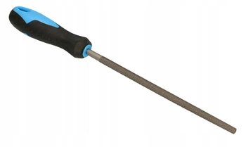 Okrúhly pilník na obrábanie kovov s rukoväťou č. 2 200 mm