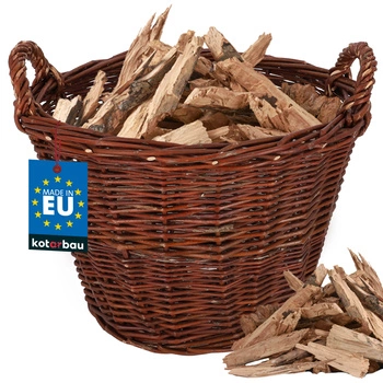 Kôš na skladovanie ovocia zeleniny dreva prútený 35 cm.