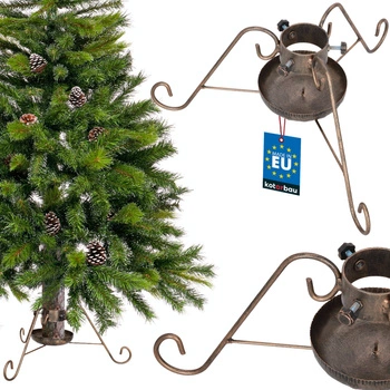 Stojan na vianočný stromček oceľová nádrž 80mm