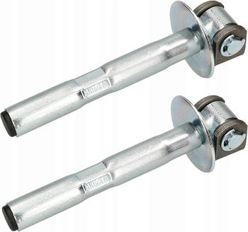 Nastaviteľné závesy portálu kotva + rozeta m20 fi27 - sada 2 ks.