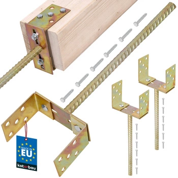 Tyčový podstavec nastaviteľný 0-160 mm s tyčou 400 mm sada 2 ks.