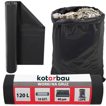 Fóliové vrecia na odpad 120 l