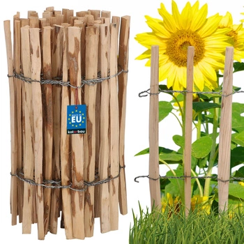 Plot z liesky oplotenie obruba palisáda bridlica 60 cm