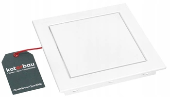 Kontrolné dvierka fascia plast 150x150mm