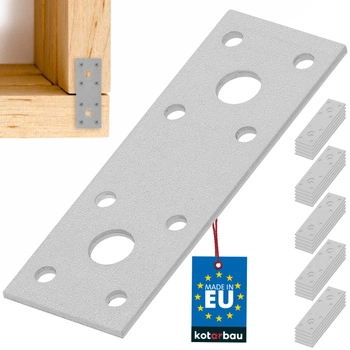 Konektor na perforovanú dosku 96x40 mm plochý - 25 ks.