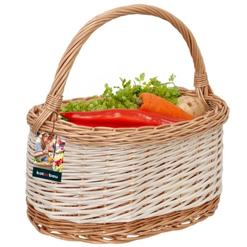 Prútený košík 41x26 cm