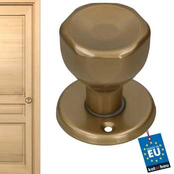 Otočná gombíková kľučka na dvere a bránky