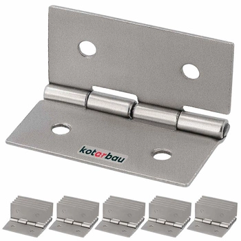 Opletený záves 35 mm nikel sada 25 ks.