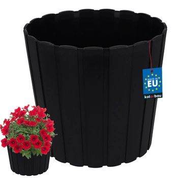 Kvetináč plastový antracit 290 MM